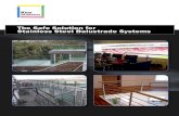The Safe Solution for Stainless Steel Balustrade Systems2).pdfStainless Steel Balustrade Systems. KEE STAINLESS is the most exclusive product in the Kee Safety handrail and balustrade
