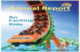 Annual Ronderla Holidays Ltd. eport · 1. Wonderla Hyderabad: Wonderla's 3rd amusement park in Hyderabad was launched in April 2016 The 50 acre park is situated near the internaonal