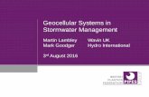 Geocellular Systems in Stormwater Management · 2017-10-21 · Case Study: Herne Hill & Dulwich Flood Alleviation Scheme, Southwark. Source: EA Surface Water Flood Maps 2004 flooding