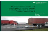 Measurements of cheating with SCR catalysts on heavy duty ...€¦ · 6 The Danish Environmental Protection Agency / Measurements of cheating with SCR catalysts on heavy duty vehicles