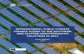 International public climate finance flows to the southern ... · Mediterranean (UfM) has created the Regional Climate Finance Committee (RCFC) in 2016. Regular meetings are held