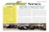 March 2015 News - SAASE | Saskatchewan Association of ... · Saskatchewan’s Agriculture Minister Lyle Stewart addressed convention delegates, and then was able to join us for supper.