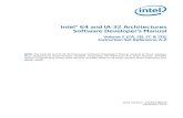 Intel® 64 and IA-32 Architectures Software Developer’s Manual€¦ · Software Developer’s Manual Volume 2 (2A, 2B, 2C & 2D): Instruction Set Reference, A-Z NOTE: The Intel 64