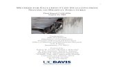 Methods For Excluding Cliff Swallows From Nesting On ......i METHODS FOR EXCLUDING CLIFF SWALLOWS FROM NESTING ON HIGHWAY STRUCTURES Final Report CA05-0926 August 24, 2009 Prepared