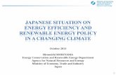 October 2013 Hiromichi MORIYAMA Energy Conservation and ......• In these regards, the efforts to develop more efficient wind power turbines to harness the wind effectively is important.