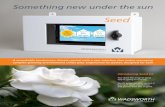 Something new under the sun - Wadsworth Control Systems Inc · Something new under the sun Control Systems WADSWORTH A remarkable touchscreen climate control with a user interface