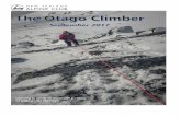 Learning to abseil on Snowcraft 2 on page 4 Jaz Morris pic...Learning to abseil on Snowcraft 2 – Story on page 4 – Jaz Morris pic . The Otago Climber The monthly newsletter of