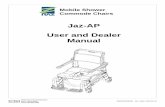 Jaz-AP User and Dealer Manual - DYNAMIC HEALTH CARE … · 2019-07-24 · Jaz -AP User and Dealer Manual 2 RQD026r00ENG Rev. Date: 2019 07 24 SAFETY PRECAUTIONS Failure to comply