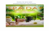 POOL & SPA DAY SPONSORSHIP PACKAGESfiles.ctctcdn.com/00078584201/da251874-712e-4818-93fb-93dc526… · Opportunity to provide logo item for Spa Day or Pool Bag at no cost (item to