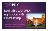 Monitoring your DPDK application with collectd/snap...to showcase the performance of your application in action. The metrics and stats collectd by the dpdk plugins fit into a bigger