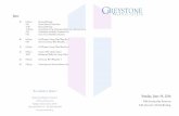 6.19.16 Web version Worship Guide - Greystone Baptist Church€¦ · 6/6/2016  · · Missions: For over a decade, Greystone members have been traveling to Helena, Arkansas during