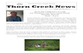 Friends of Thorn Creek Woods Thorn Creek Newstcwoods.org/wp-content/uploads/2016/06/Thorn-Creek-News... · 2016-06-17 · Thorn Creek Woods 247 Monee Rd, Park ForestWe raised $3783!