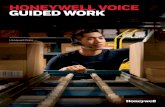 HONEYWELL VOICE GUIDED WORK · mobile app integrate with host systems of all types — including warehouse management software platforms and ERP solutions such as SAP Business One,