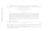 Nesterov’s Accelerated Gradient Method for Nonlinear Ill ... · Nonlinear Inverse and Ill-Posed Problems. Known to be a fast gradient-based it-erative method for solving well-posed