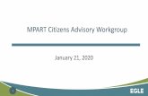 MPART Citizens Advisory Workgroup - Michigan...1 WQS = 12 ppt PFOS 2 > 12 ppt & < 50 ppt PFOS 3 ≥ 50 ppt POS 13 23% 31% 46% Current PFOS Compliance Status of 95 WWTPs with