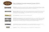 The Civilian Conservation Corps (CCC) History Kit Inventory The Civilian Conservation Corps (CCC) History