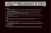 IJLE Vol. 1 Beginning Pages - Vol_1.pdf · 2010] i volume 1 2010 patrons hemant k. batra veer singh advisory panel judge guido calabresi jagdish bhagwati kaushik basu montek singh