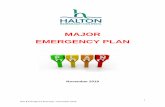 MAJOR EMERGENCY PLANControl of Major Accident Hazard (COMAH) Regulations 2015 Halton Borough Council has a legal requirement as part of the COMAH Regulations 2015, regarding the 9