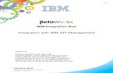 IIB10003 20 Integration with API Managementpublic.dhe.ibm.com/software/integration/integrationbus/...January 2016 Hands-on lab built at product Version 10.0.0.3 IBM Integration Bus