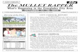 RESTAURANTS The MULLET RAPPERufdcimages.uflib.ufl.edu/AA/00/01/92/29/00086/10-15-2010.pdf · 15/10/2010  · The MULLET RAPPER What’s Happening in the Everglades City Area OCTOBER