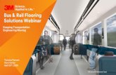 Bus & Rail Flooring Solutions Webinar · - Heavier than composite/honeycomb panels - Requires more thickness and more supporting bars to get the same flexion resistance - Usually