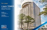 i-bank TOWER...Ron Riley +1 901 312 5787 ron.riley@colliers.com Laura Taylor +1 901 312 5772 laura.taylor@colliers.com. PROPERTY DESCRIPTION i-bank Tower is a 24-story, high-rise office