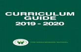 CURRICULUM GUIDE 2019 - 2020 - The Winchendon School · 2019-04-10 · CURRICULUM GUIDE. 2 THE WINCHENDON SCHOOL “The design of our curriculum reflects our commitment to ensure