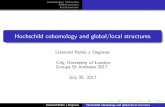 Introduction/ Motivation Global structure Local structure · 2017-09-16 · Introduction/ Motivation Global structure Local structure Let k be an algebraically closed eld, G a nite