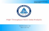 High Throughput NGS Data Analysis · 2018-07-10 · High Throughput NGS Data Analysis. Bioinformatics Lab Wen-Lian Hsu Kart -- An Ultra-fast NGS read mapping Algorithm. Background