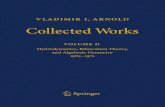 Collected Works2014).pdfCollected Works VOLUME II Hydrodynamics, Bifurcation Theory, and Algebraic Geometry 1965-1972 Edited by Alexander B. Givental Boris A. Khesin Alexander N. Varchenko