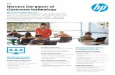Brief Harness the power of classroom technologyS...Classroom control, management, and collaboration with easy-to-use education software. HP's premier classroom management software