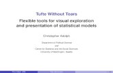 Tufte Without Tears eserved@d = *@let@token @let@token ...Tufte Without Tears Flexible tools for visual exploration and presentation of statistical models Christopher Adolph Department