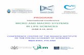 Plenaries: Agur, Nmicroandmacro.icm.edu.pl/sites/default/...04062015.pdf · 7 List of Poster Presentations 1. Barlukova, Ayuna, Aix-Marseille University, Marseille, France, Aging