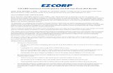 EZCORP Announces Fourth Quarter and Full Year Fiscal 2016 … · 2017-09-12 · EZCORP Announces Fourth Quarter and Full-Year Fiscal 2016 Results Austin, Texas (December 7, 2016)