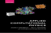 Applied Computational Physicsglobal.oup.com/booksites/content/9780198708636/9780191018985_ch01.pdfLater, application to classical and quantum mechanical problems will be discussed.