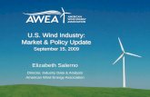 U.S. Wind Industry: Market & Policy Updateresource-solutions.org/images/events/rem/presentations...American Clean Energy and Security Act of 2009, ACES (Waxman-Markey Climate Bill)