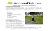 The Ins and Outs of Bollard Lights - Access Fixtures...Bollard lights are outdoor light fixtures that are ideal for illuminating walkways, streets, and driveways of residential and