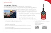 UltraRAE 3000+ Datasheet EN - Honeywell€¦ · The UltraRAE 3000+ is one of the most advanced Compound-Specific . Monitors on the market. Its Photoionization Detector’s (PID) extended