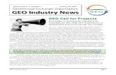 GEO Industry News · GEO Industry News Page 2 . GEO 2015 • The Year in Review . GEO Work in Washington, DC . GEO Advocacy “Fly -Ins” In late-March and again in late-September,