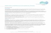 Supervision Guidelines for Occupational Therapy · Occupational Therapy Board of Australia Supervision Guidelines for Occupational Therapy | 20 February 2018 | Page 3 of 39 . A .