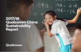 2017/18 Qualcomm China Sustainability Report · This is illustrated by one of our corporate responsibility initiatives, Qualcomm Wireless Reach, which brings our advanced wireless