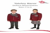 Yateley Manorfluencycontent-schoolwebsite.netdna-ssl.com/FileCluster/... · 2018-09-02 · Outdoor Items * Red School Coat * Navy Hat, Scarf and Gloves * Red Baseball or Legionnaires