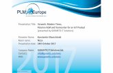 Presentation Title: Vorwerk: Modern Times,garantis-solutions.com/download/plm-europe.org_2017.10...2017/10/24  · PLM Europe 2016 in Berlin - PRESENTATION (PDF, 2MB) “Vorwerk: Modern
