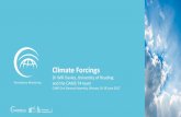 Climate Forcings - Copernicus · CAMS Climate Forcings • We are a climate-focused service based on the CAMS Reanalysis of Atmospheric Composition. • We provide estimates and uncertainties