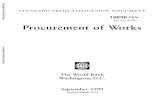 STANDARD PREQUALIFICATION DOCUMENT March …...STANDARD PREQUALIFICATION DOCUMENT 19856 rev. March 2000 Procurement of Works The World Bank Washington, D.C. September 1999 Revised