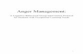 Anger Management - Hanover School Divisionpsych.hsd.ca/Anger Management Manual.pdfAll About Anger: True and False 1. False. You are born with your anger and you can’t change the
