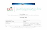 Strengthening European Food Chain Sustainability by ... · Quality sorting model, EU Geographical indications, Extensive-intensive margins, Export unit values. This project has received