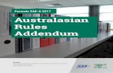 Australasian Rules Addendum SAE-A 2017...Society of Automotive Engineers Australasia Formula SAE-A 2017 Rules Addendum Society of Automotive Engineers Australasia 2.5.11 Chassis Control