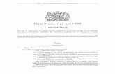 Data Protection Act 1998 - Legislation.gov.ukData Protection Act 1998 1998 CHAPTER 29 An Act to make new provision for the regulation of the processing of information relating to individuals,