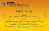 Cyber Security - P&I EVENTS€¦ · Cyber Security. Ohio Deferred Compensation • Ohio Deferred Compensation is a plan sponsor and recordkeeper • Current Practices ... • Federal